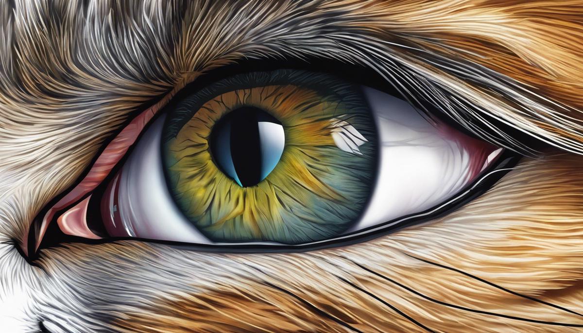 Illustration of a cat's eyelid showing common eyelid issues.