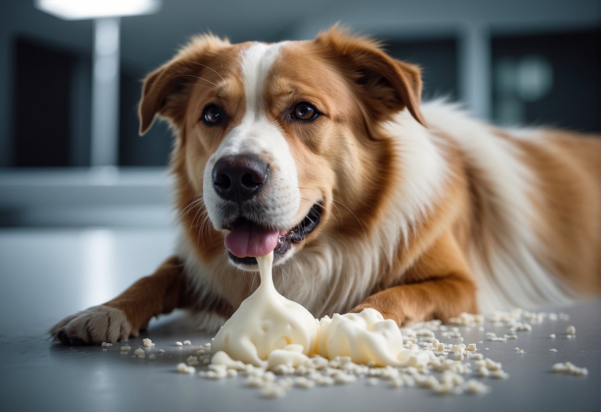 Dog White Foamy Vomit Causes and Immediate Response Measures