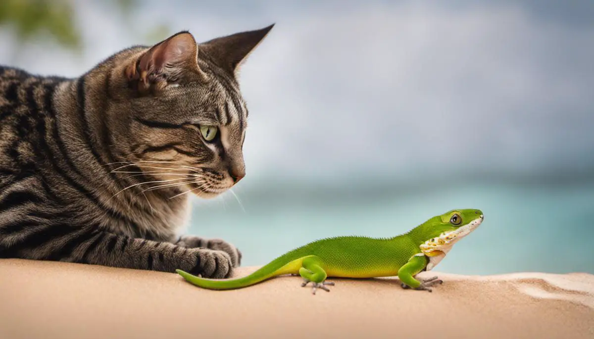 cats and geckos 