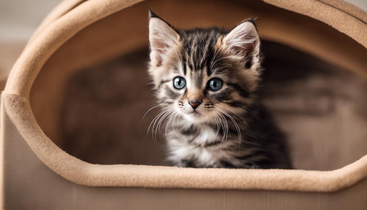 kitten litter box training