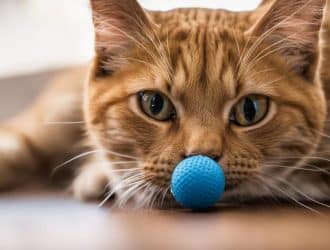 cat lying on floor