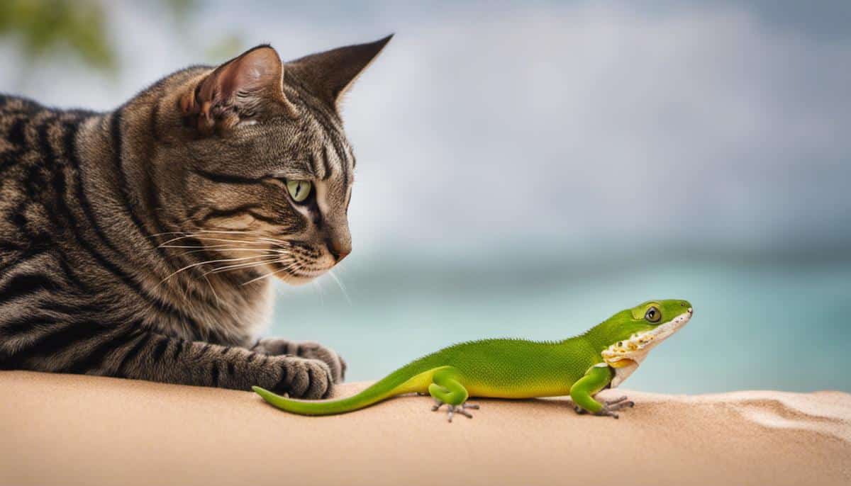 cats and geckos