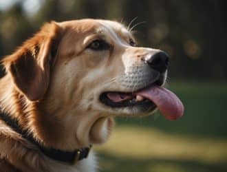 A dog's tongue licks a face, expressing affection and bonding