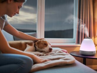 How to reduce pet anxiety from fireworks and thunderstorms