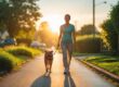 Best time to walk your dog during the summer