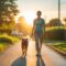 Best time to walk your dog during the summer