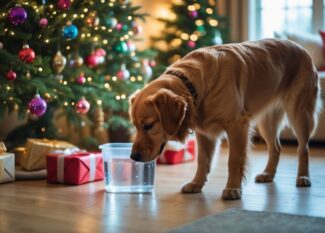 Is Christmas tree water toxic to dogs