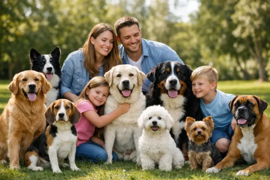 10 Best Family Friendly Dog Breeds
